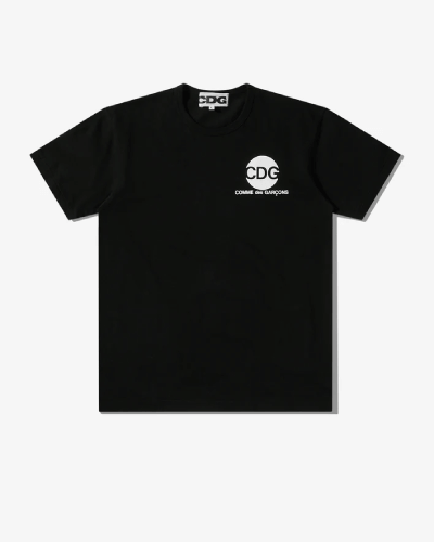 CDG Circular Logo T-Shirt Black