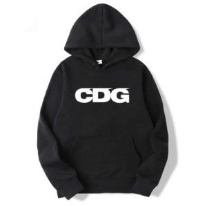 CDG Hoodie Black
