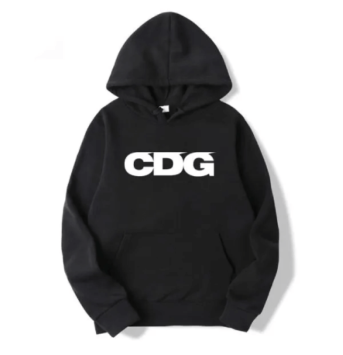 CDG Hoodie Black