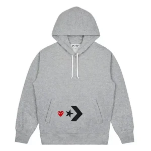CDG-Play-Together-X-Converse-Hoodie Front Side