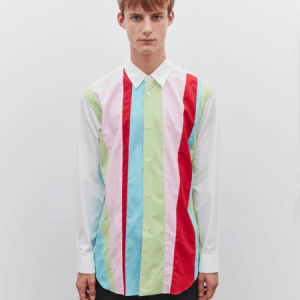 CDG Men’s Colored Stripe Shirt