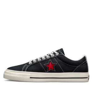 Cdg Converse One Star Low Top Black