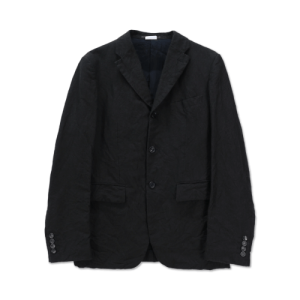 Cdg Crushed Jacket with Wide Lapel