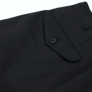 CDG Wool Shadow Stripe Panel Pant