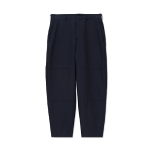 CDG Wool Shadow Stripe Panel Pant