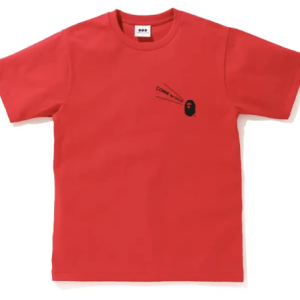 Bape X Cdg Osaka Red Front Side