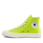 CDG Converse Lime Green High Top