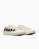 CDG Converse Multi Hearts Low Top White