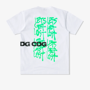 CDG Ignored Prayers T-Shirt White Back Side