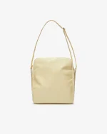 CDG Large Shoulder Bag Ivory Back Side