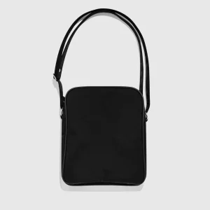 CDG Logo Shoulder Bag Black Back Side
