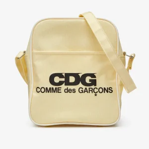 CDG Logo Shoulder Bag Ivory
