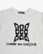CDG Logo T-Shirt White Logo