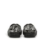 CDG Originals Message Vans UA Authentic Sneakers Black Back Side