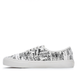 CDG Originals Message Vans UA Authentic Sneakers White