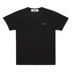 CDG Play Black Heart With Eye T-shirt front side