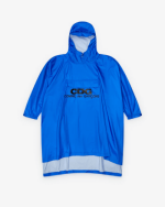CDG Poncho Blue Front Side