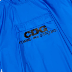 CDG Poncho Blue Logo