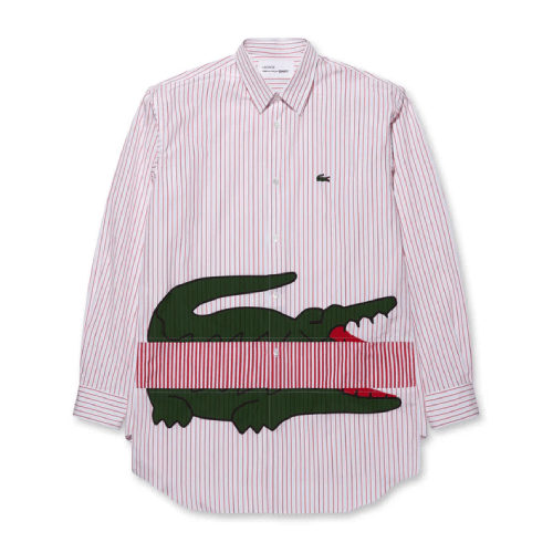 CDG Shirt Lacoste Men’s Cotton Check Shirt Print A-2 CDG Shirt Lacoste Men’s Cotton Check Shirt Print A-2
