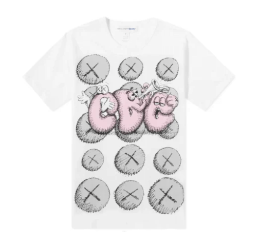 CDG Shirt X KAWS T-Shirt CDG Shirt X KAWS T-Shirt Front Side