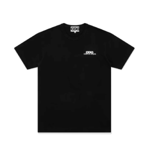 CDG Small Logo T-Shirt Black Front Side