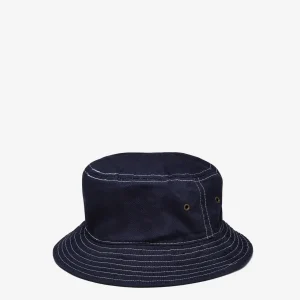 CDG Staff Shirt Hat Navy Back Side