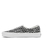 CDG Vans Message Authentic Sneakers White/Black