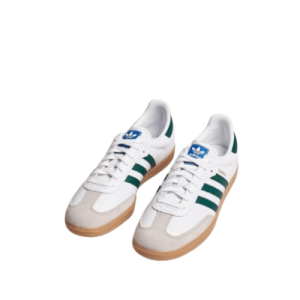 CDG x Adidas Samba OG White Green Top Side