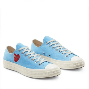 Converse Comme des Garçons PLAY x Chuck 70 Low Bright Blue